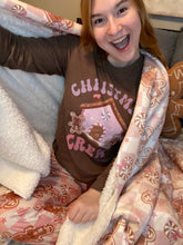 Load image into Gallery viewer, Gingerbread Crew Sherpa Blanket