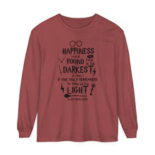 Load image into Gallery viewer, Happiness Can Be Found Long Sleeve Tshirt*