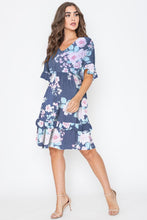 Load image into Gallery viewer, Brighter Days Ahead Midi Ruffle Dress