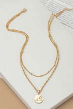 Load image into Gallery viewer, Zodiac Sign Layered Necklace