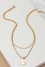 Load image into Gallery viewer, Zodiac Sign Layered Necklace