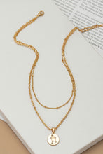 Load image into Gallery viewer, Zodiac Sign Layered Necklace