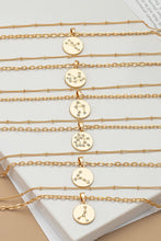 Load image into Gallery viewer, Zodiac Sign Layered Necklace