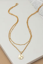 Load image into Gallery viewer, Zodiac Sign Layered Necklace
