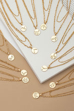 Load image into Gallery viewer, Zodiac Sign Layered Necklace