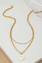 Load image into Gallery viewer, Zodiac Sign Layered Necklace
