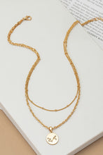 Load image into Gallery viewer, Zodiac Sign Layered Necklace