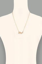 Load image into Gallery viewer, Blessed Script Necklace