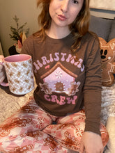 Load image into Gallery viewer, Gingerbread Crew Pajama Top*