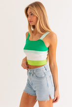 Load image into Gallery viewer, Set Sail Knit Tank Top
