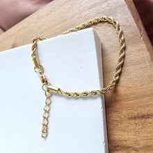 Load image into Gallery viewer, Stuck on You Rope Bracelet- Gold