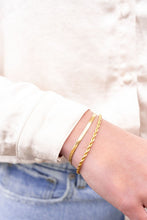 Load image into Gallery viewer, Stuck on You Rope Bracelet- Gold