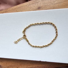 Load image into Gallery viewer, Stuck on You Rope Bracelet- Gold
