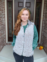 Load image into Gallery viewer, Stay Cozy Sherpa Vest