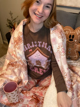 Load image into Gallery viewer, Gingerbread Crew Sherpa Blanket