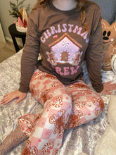 Load image into Gallery viewer, Gingerbread Crew Pajama Top*