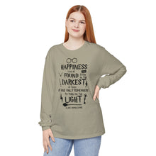 Load image into Gallery viewer, Happiness Can Be Found Long Sleeve Tshirt*