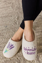 Load image into Gallery viewer, Lavender Haze Plush Slippers