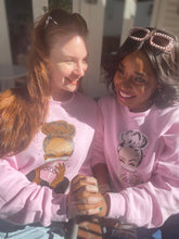 Load image into Gallery viewer, Boss Babe Sweatshirt- Blush