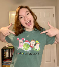 Load image into Gallery viewer, Holiday Friends Tshirt*