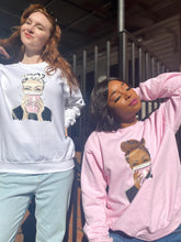 Load image into Gallery viewer, Boss Babe Sweatshirt- Ivory