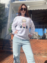 Load image into Gallery viewer, Boss Babe Sweatshirt- Ivory