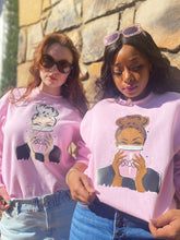 Load image into Gallery viewer, Boss Babe Sweatshirt- Blush