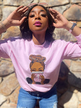 Load image into Gallery viewer, Boss Babe Sweatshirt- Blush