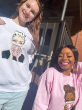 Load image into Gallery viewer, Boss Babe Sweatshirt- Ivory