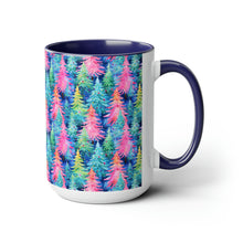 Load image into Gallery viewer, Merry &amp; Bright Trees Mug
