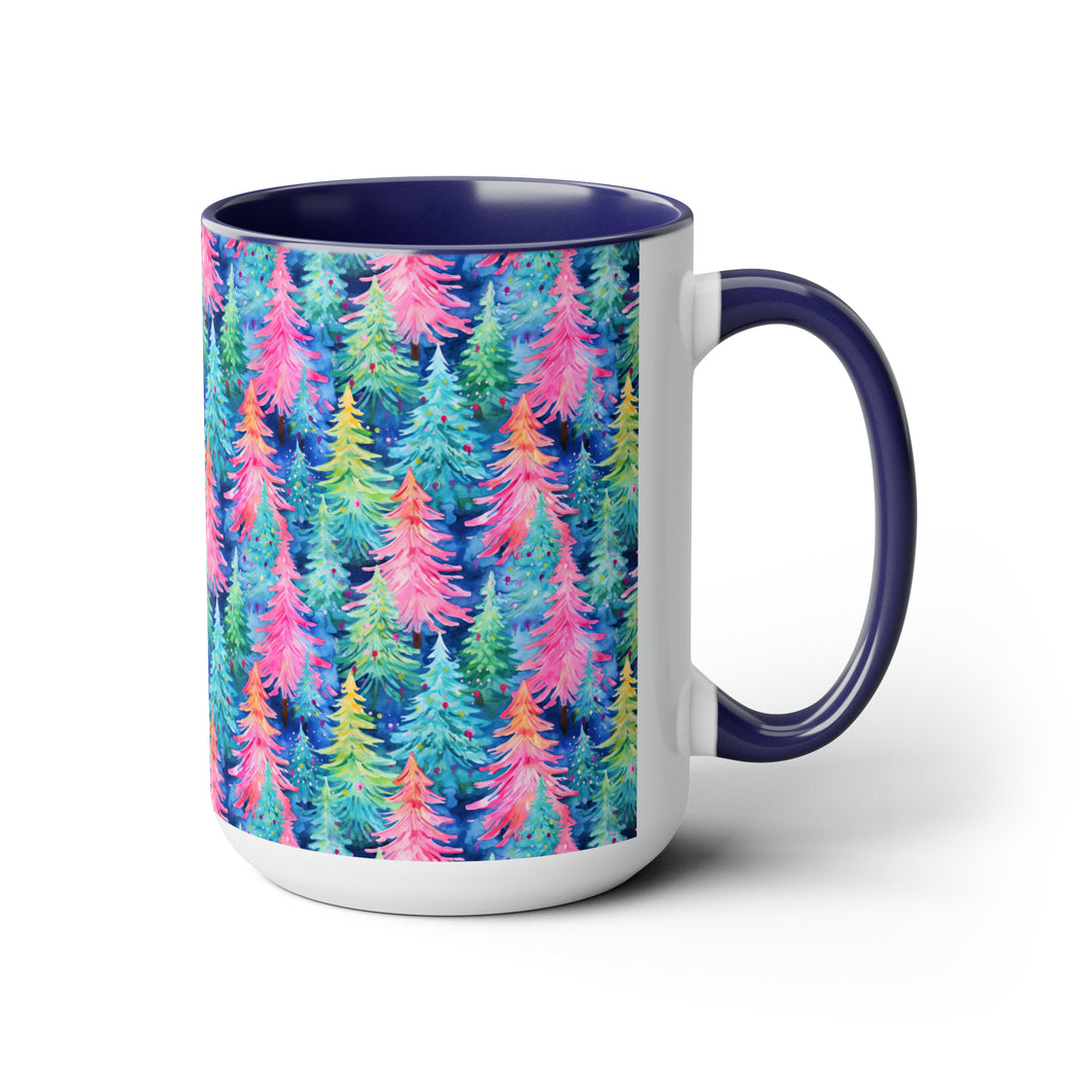 Merry & Bright Trees Mug