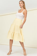 Load image into Gallery viewer, Call It a Day Tiered Midi Skirt
