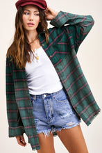 Load image into Gallery viewer, If You Say So Plaid Top
