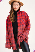 Load image into Gallery viewer, If You Say So Plaid Top
