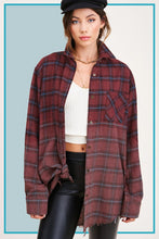 Load image into Gallery viewer, If You Say So Plaid Top
