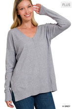 Load image into Gallery viewer, Feeling Happy Sweater- Curvy
