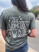 Load image into Gallery viewer, Homebody Club Tshirt- Curvy
