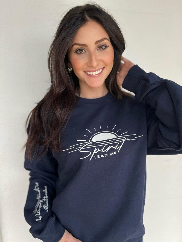 Spirit Lead Me Sweatshirt- Curvy