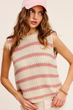 Load image into Gallery viewer, Making Strides Knit Sweater Tank
