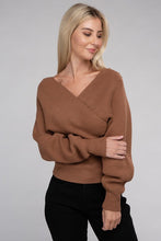 Load image into Gallery viewer, Stay Timeless Wrap Sweater
