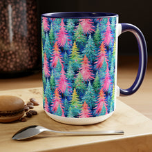 Load image into Gallery viewer, Merry &amp; Bright Trees Mug
