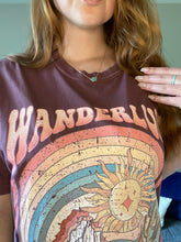 Load image into Gallery viewer, Wanderlust Tshirt*
