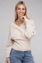 Load image into Gallery viewer, Stay Timeless Wrap Sweater
