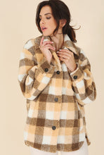 Load image into Gallery viewer, Baby it’s Cold Outside Sherpa Shacket
