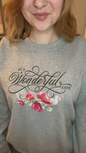 Load and play video in Gallery viewer, Wonderful Life Petals Sweatshirt*
