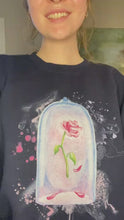Load and play video in Gallery viewer, Enchanted Rose Sweatshirt*
