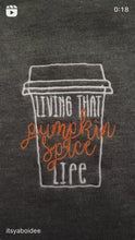 Load and play video in Gallery viewer, Pumpkin Spice Life Sweatshirt- Curvy
